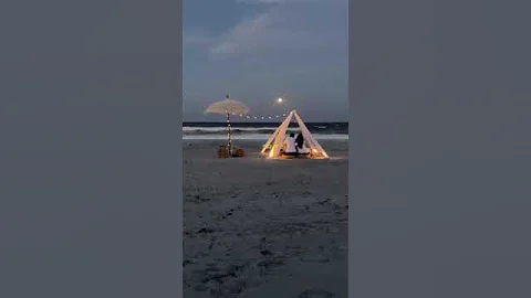 BEACH SIDE CANDLE LIGHT DINNER AT BEACH GOA | BEACH CANDLE LIGHT DINNER GOA | GOA BEACH | BIRTHDAY