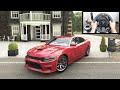 Forza Horizon 4 Dodge Charger SRT Hellcat (Steering Wheel + Shifter) Gameplay