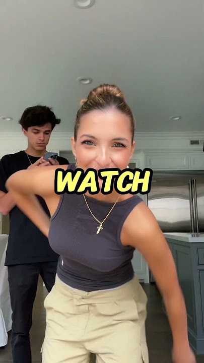 Lexi Rivera kisses Brent Rivera on the mouth while the camera keeps rolling.