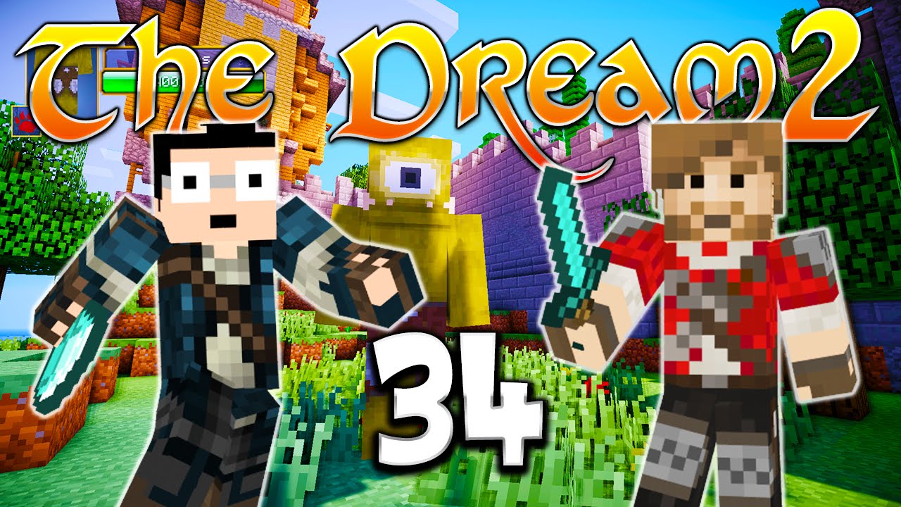 THE DREAM 2 - Ep. 34 : EDEN ! - Fanta et Bob Minecraft Modpack pc remote