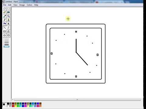 VẼ ĐỒNG HỒ -DRAW CLOCK