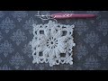 Crochet Motif Flower in the Frame | Crochet Flower Lace Pattern 1⃣