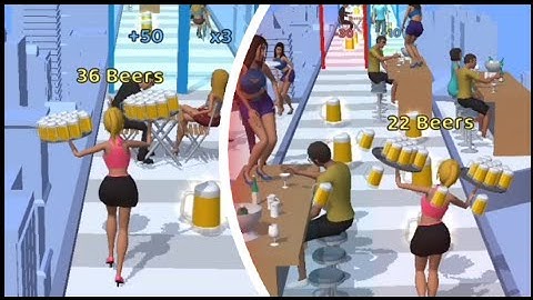 Beer Run 3d 🍺🏃🥃 NEW LEVELS!! All Levels Gameplay Android,iOS New Game