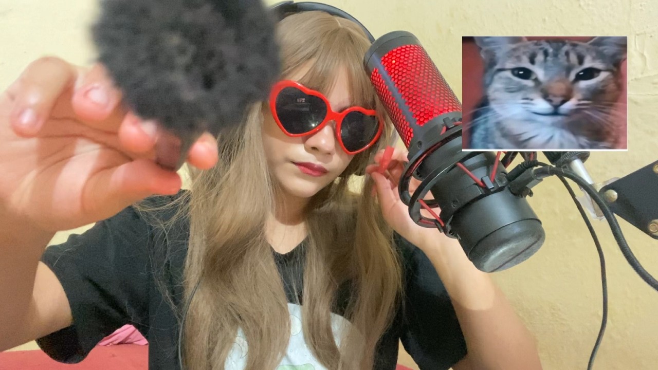 asmr en español ₊˚‧ asmr visual con brocha 𖹭 - YouTube