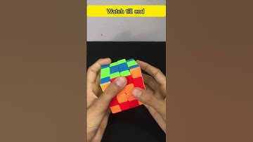 Advanced checkerboard pattern #rubikscube #viralshorts2023 #cubers