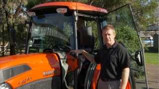 Kubota Grand Lseries tractors.  Lifes easy with Yarra Valley Ag...