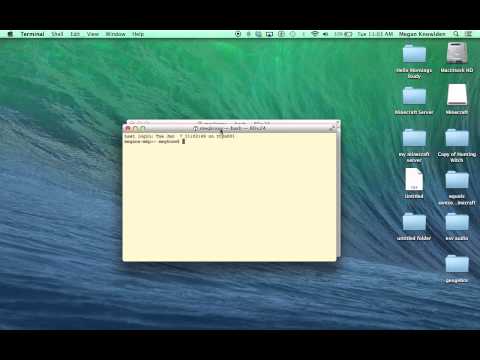 How to change the background color in terminal
