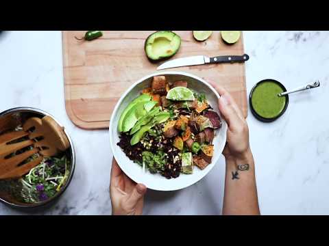 Purple Carrot: Sweet Potato Bowl (FREAKING DELICIOUS!)