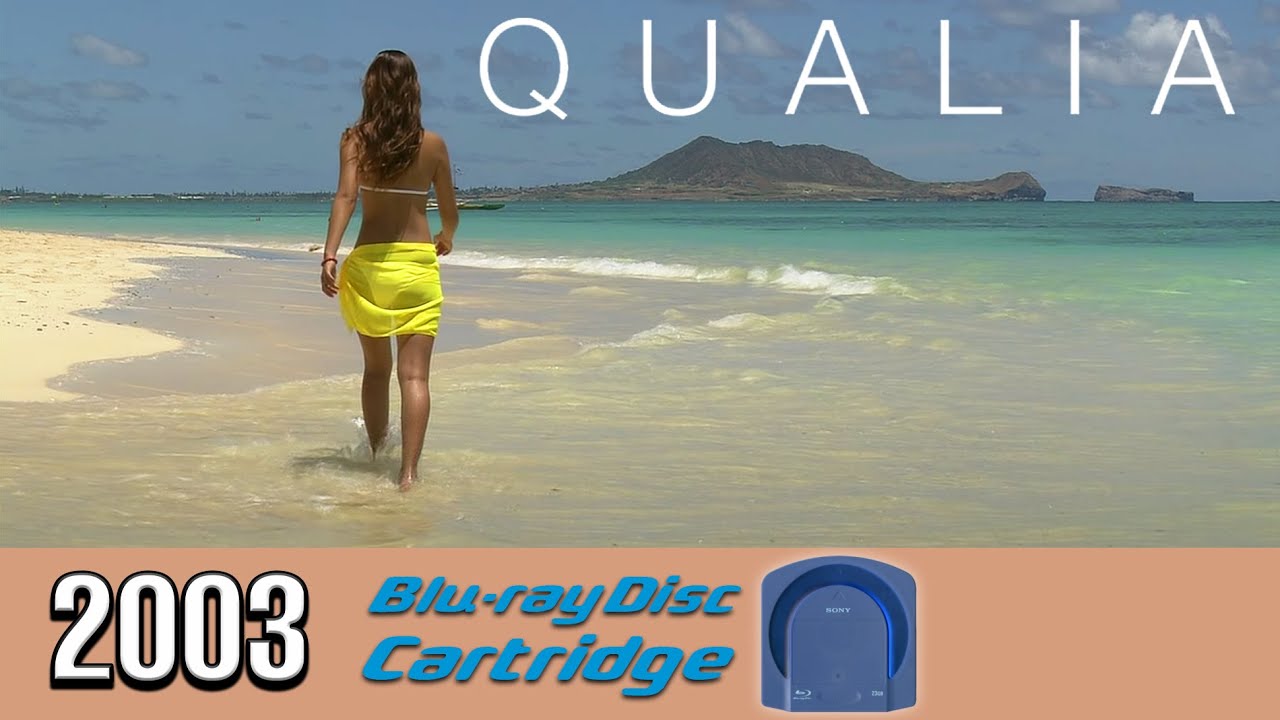 Sony's Qualia Dealer Demo (2003 HQ Blu-Ray Cartridge 4K Upscale