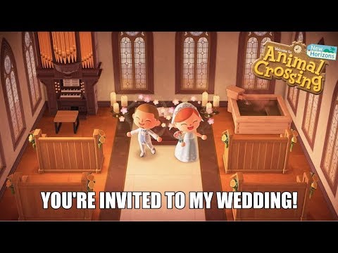 Getting Married in Animal Crossing New Horizons!