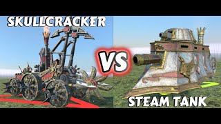 Who Will Win? Steam Tank or Skullcracker in Warhammer Total War 3!