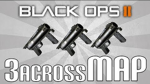 Black Ops 2 - 3 Across the Map Grenade launcher kills in the SAME GAME!