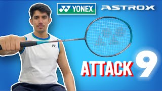 Yonex Astrox Attack 9 Review in 2024 // Best racket under ₹2000