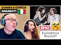 GIANNA NANNINI AND GIORGIA - AMANDOTI | REACTION! THIS IS SUPERB!🇮🇹