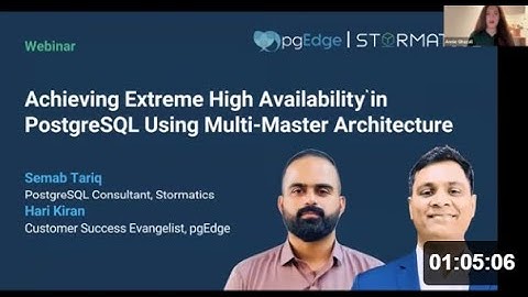 Achieving Extreme High Availability in PostgreSQL Using Multi-Master Architecture