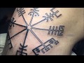 Vegvisir tattoo  the viking compass tattoo  xpose tattoos jaipur  timelapse