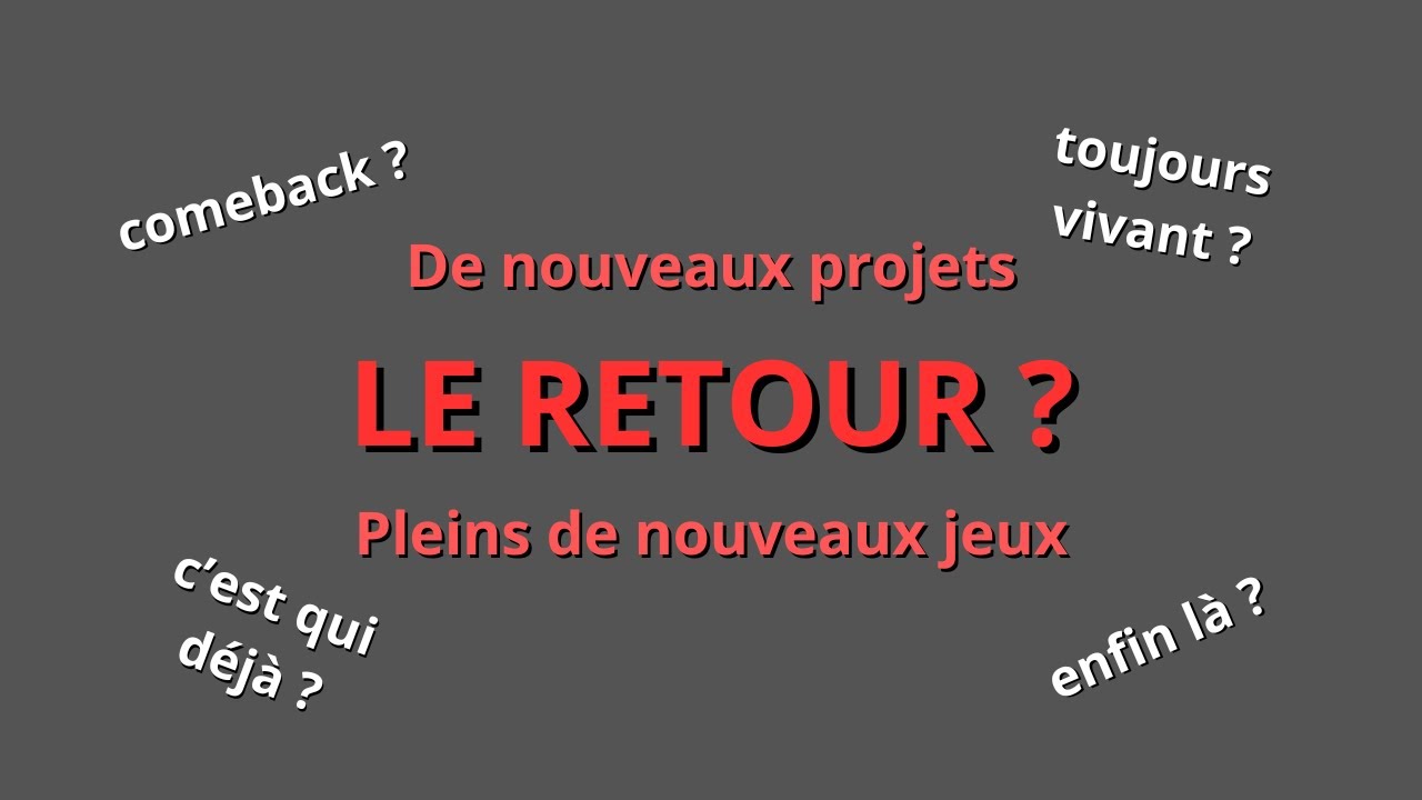 Tuto Buildbox Fr - LE RETOUR ?