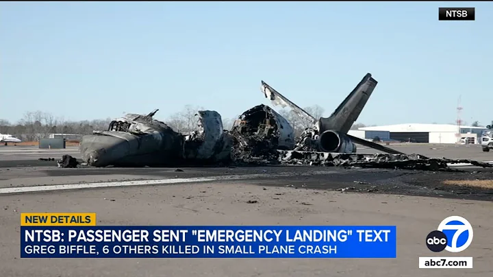 'Emergency landing': Passenger texted family  before deadly NC plane crash