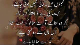 Kia Ap Jantay Hain? | Mohabbat Quotes in Urdu | Love Quotes in Urdu/Hindi| Amazing Quotes about Love