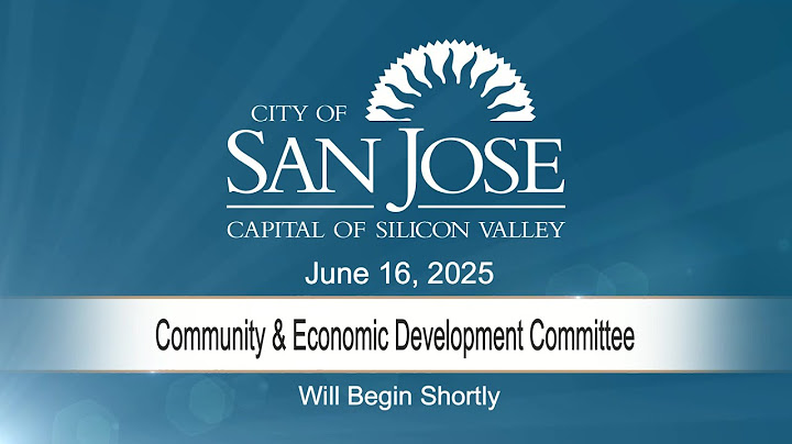 JUN 16, 2025 | Community & Economic Development Committee