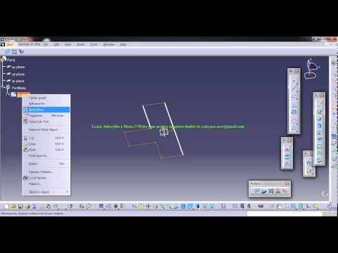 Catia V5 Powerful Tricks Collection #113|Part Design and Sketcher|Output and Profile Feaure