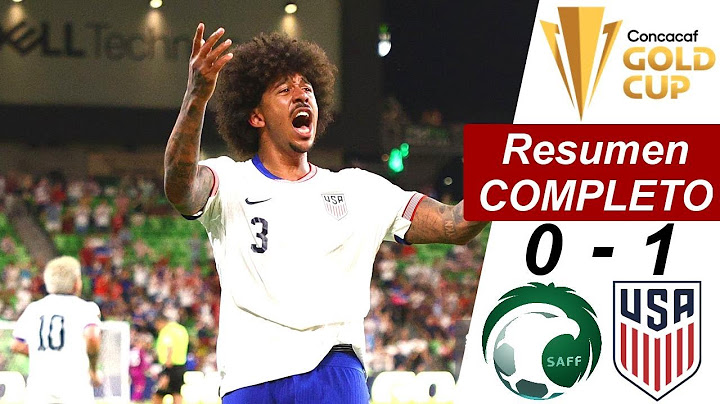Saudi Arabia vs USA 0-1 Resumen Y Goles COMPLETO | 🏆 Copa Oro CONCACAF 2025 🏆