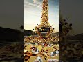 Truck Carrying Fortune Passes Through The Golden City Truck Carrying Fortune Passes Through The Golden City