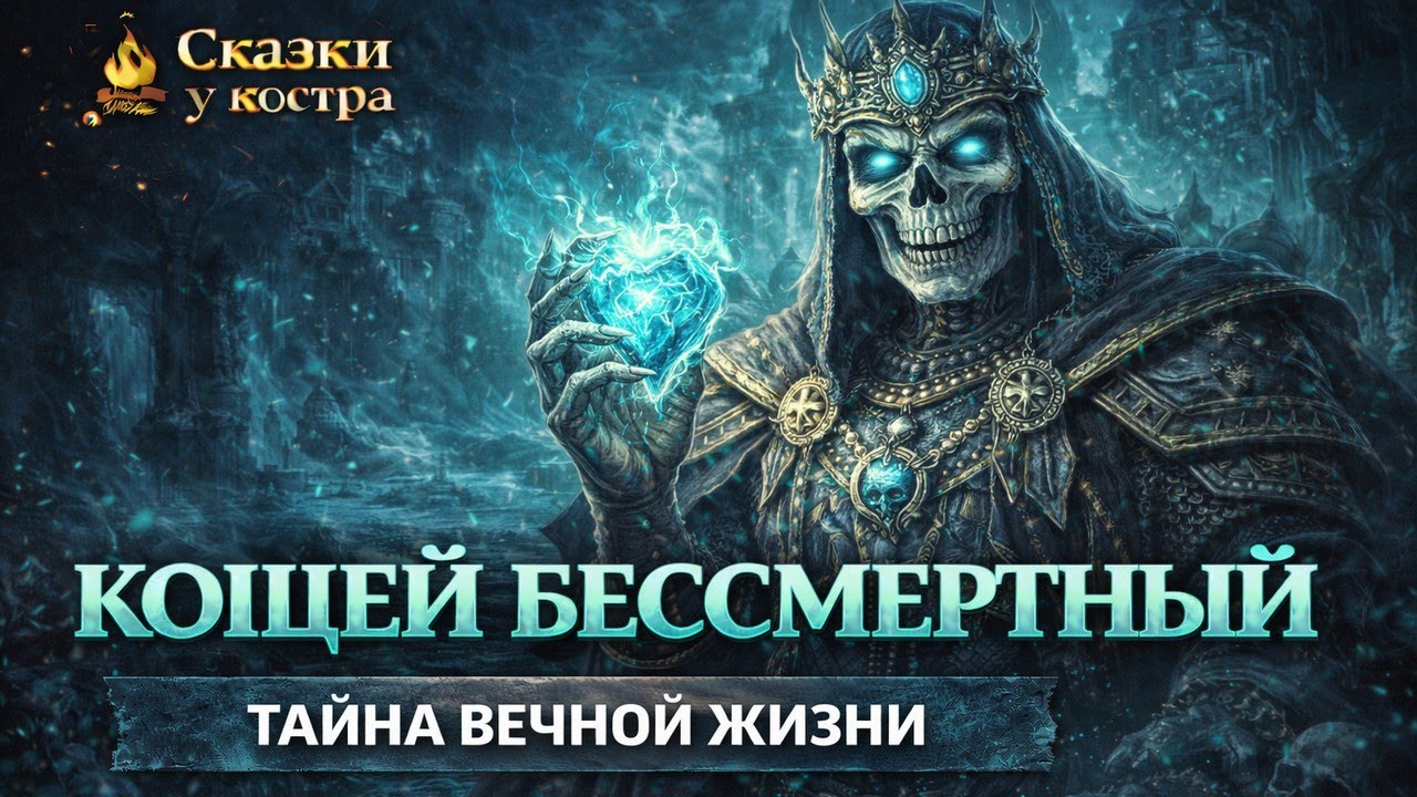 💀 КОЩЕЙ БЕССМЕРТНЫЙ — владыка смерти, которого невозможно убить | Русская легенда