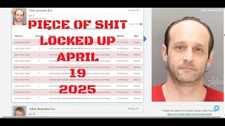 Ada County Idaho Arrests April 18 2025 / This piece of sh*t is locked up!