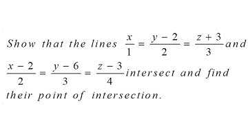 Class 12 Board Exam 2023 | Expected Question | 3D | Point of Intersection | JEE | SAJAG JAIN SIR
