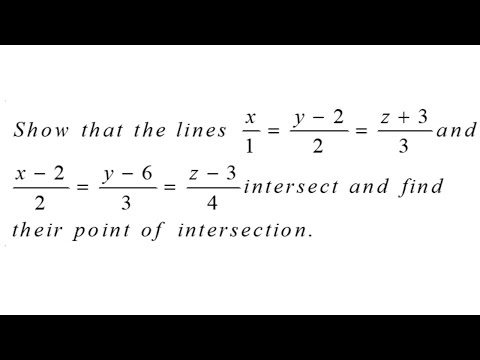 Class 12 Board Exam 2023 | Expected Question | 3D | Point of Intersection | JEE | SAJAG JAIN SIR