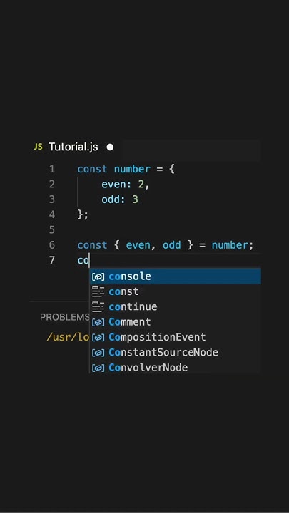 how to destructure an object in JavaScript #coding #javascript # ...