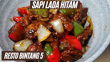 RESEP SAPI LADA HITAM INI MENJADI MENU FAVORITE DISETIAP RESTO CHINESE !