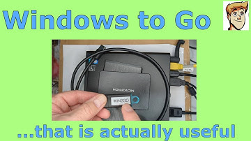 Windows to Go - Portable Windows Made Faster
