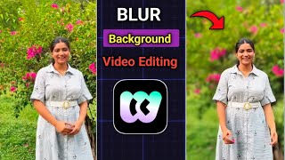 Background blur video editing || video enhance kaise kare || 4k blur background video editing 