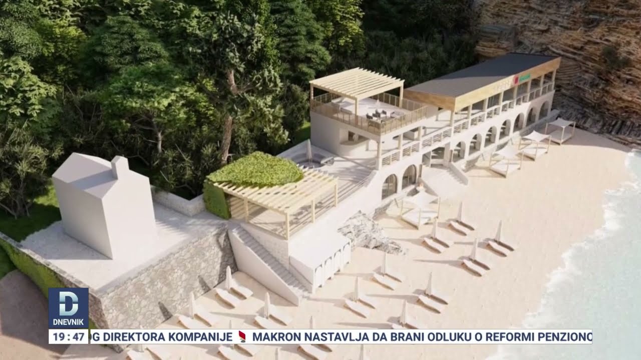 DNEVNIK: Mještani negoduju zbog probijanja puta iznad plaže Mogren 2, zakupac tvrdi da ima dozvolu