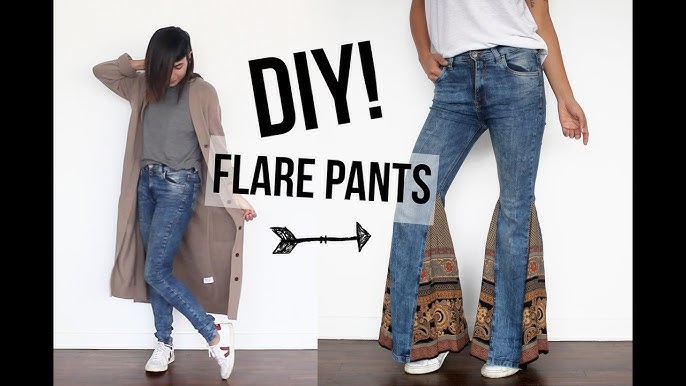 DIY Flare Pants 