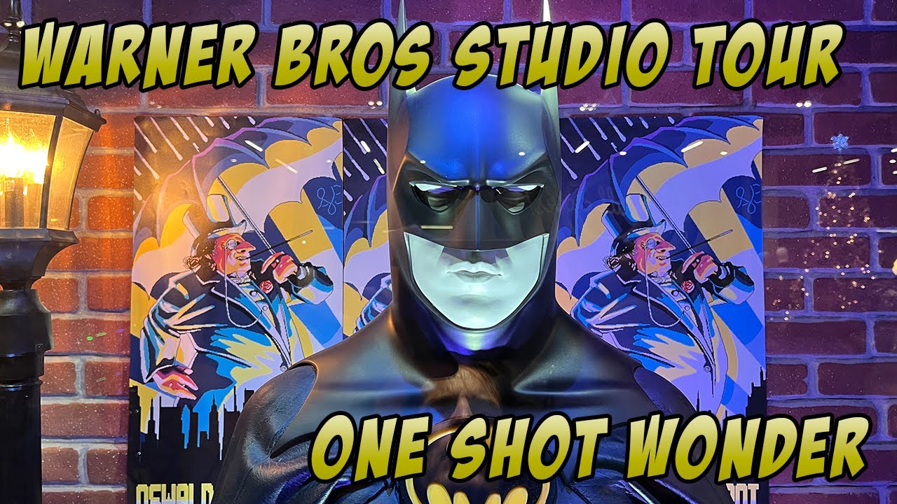 Batman Returns Lobby Exhibit - WB Studio Tour - One Shot Wonder
