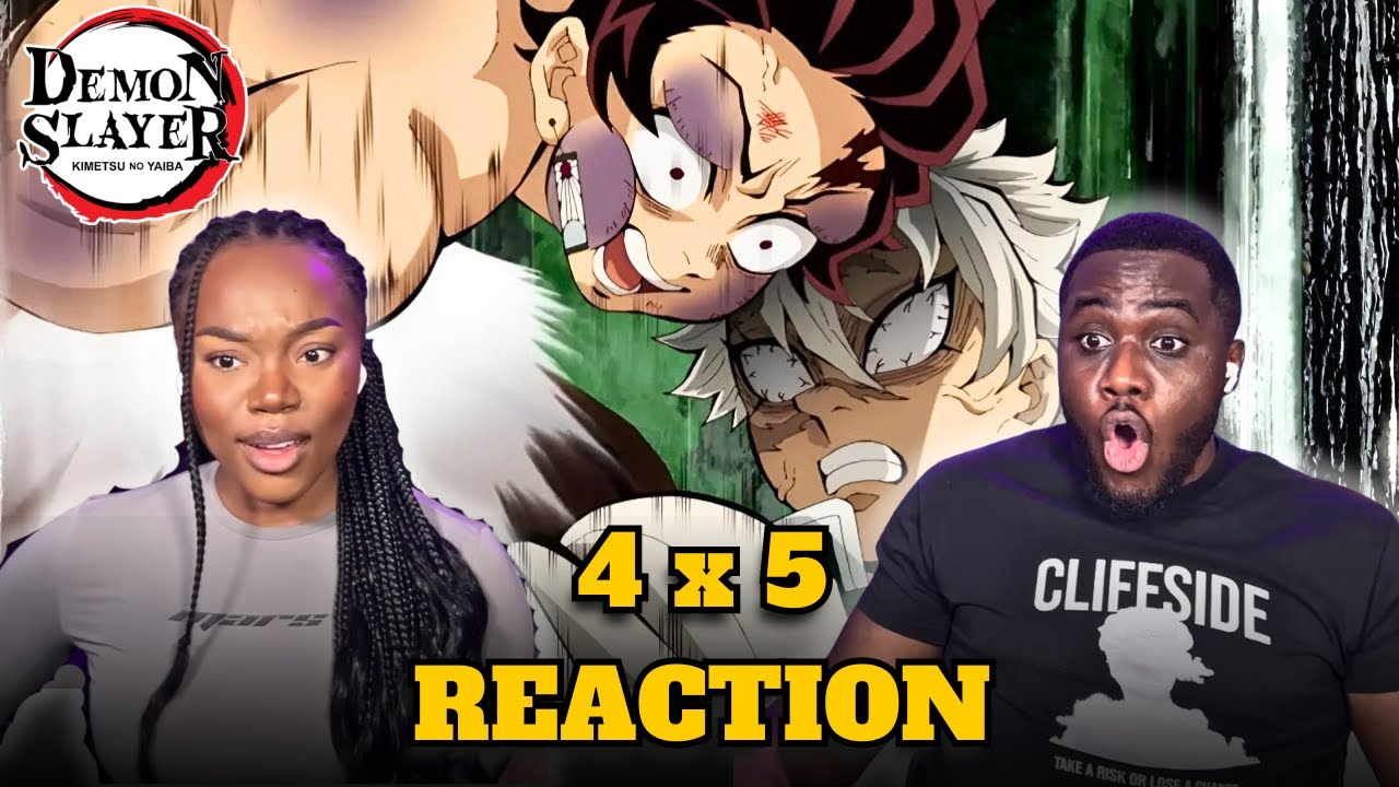 TANJIRO KEEPS SUFFERING!😭 ANIME HATER Girlfriend First Time Watching DEMON SLAYER Season 4 Episode 5