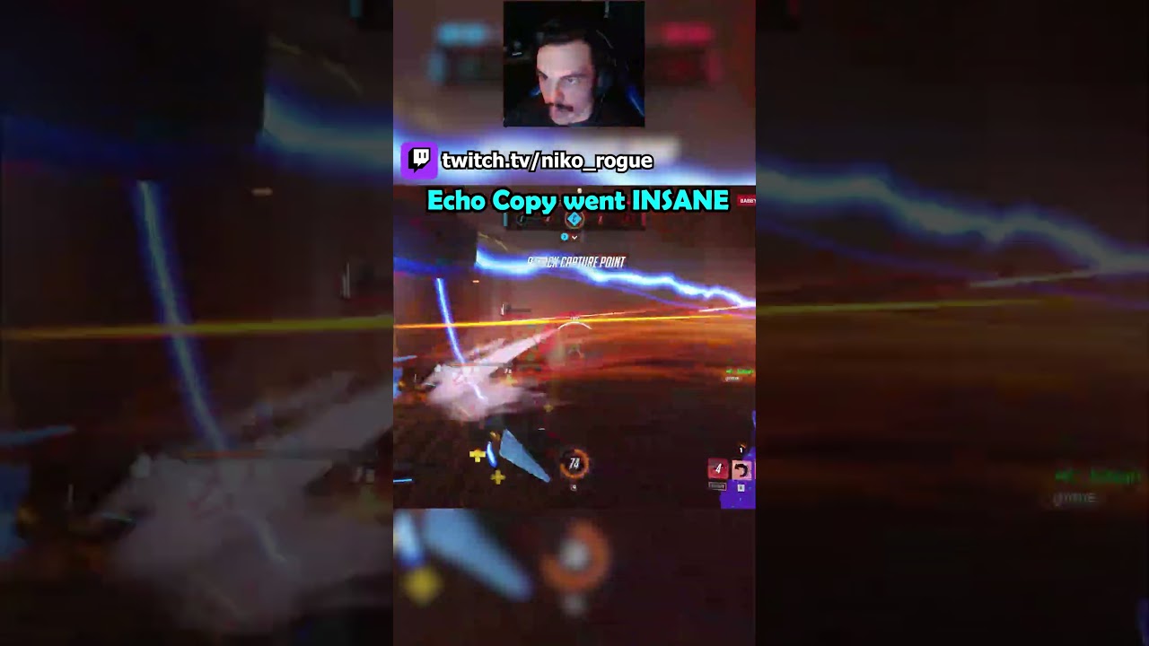 Echo Copy Went Insane!!! #fypシ #overwatch2 #shorts #trending #twitch #twitchstreamer