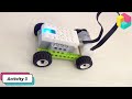 Racing Car - Building Instructions LEGO WeDo 2.0