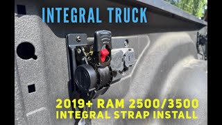 Integral Truck: 2019+ Ram 2500/3500 Integral Strap Install Details