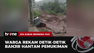 Detik-detik Banjir Bandang di Solok Hantam Pemukiman Warga | AKIP tvOne