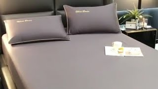 mattress protector vs mattress topper cotton 400 Thread Count Soft Sateen Weave with deep Pockets screenshot 5