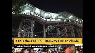 Is this the TALLEST Railway FOB? Check how tall is the FOB @Jogeshwari