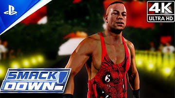 WWE 2K24 Ruthless Aggression Era Universe | SmackDown! | Part 1 | PS5™ [4K60]