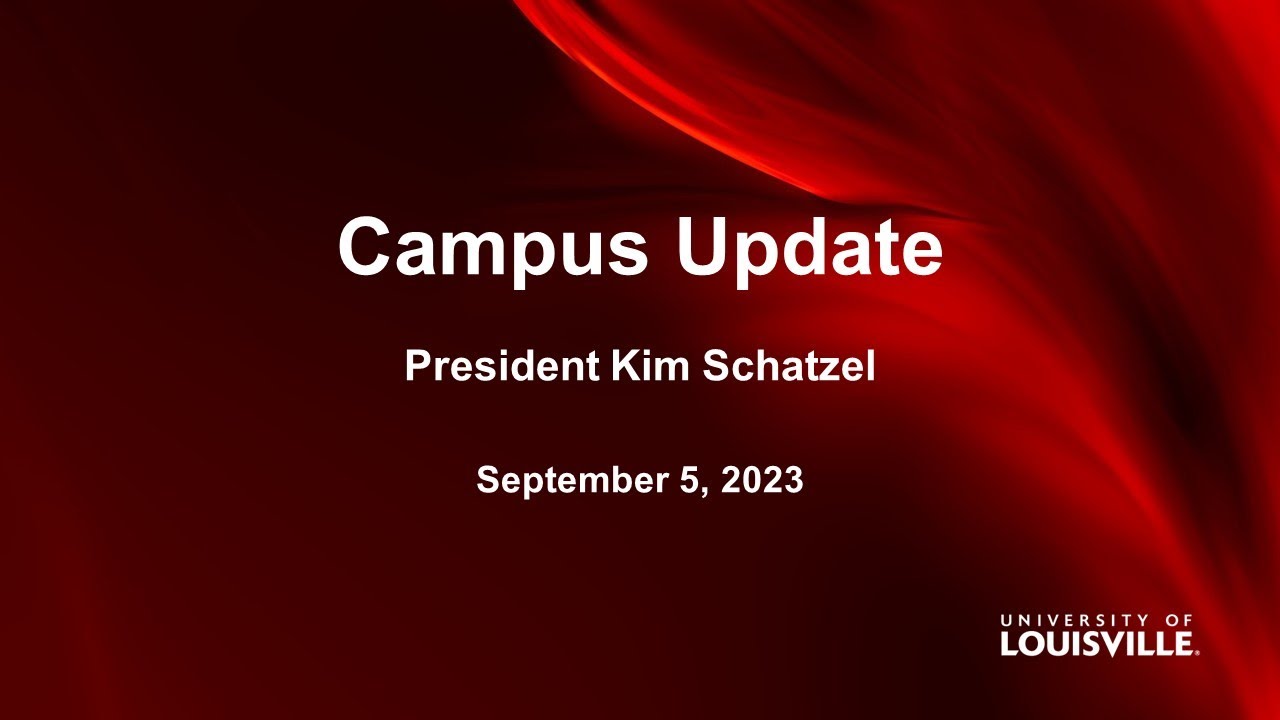 President Schatzel outlines 8 priorities