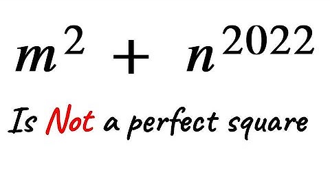 Math Olympiad: 2022, prime numbers and perfect squares 😎