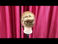 Wow New Hairstyle With Donut Wedding Hairstyle | The Hair Affair