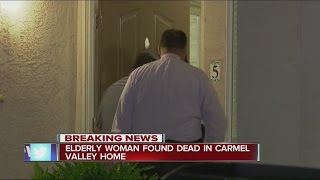 Elderly woman murdered in Carmel Valley home, 1 arrested